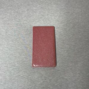 Nordstrom Vinyl Pink Glitter Car Paperwork Document Holder Organizer Booklet